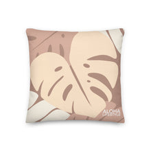 Load image into Gallery viewer, Monstera Premium Pillow

